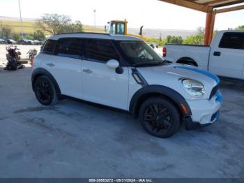  Salvage MINI Cooper S Countryman