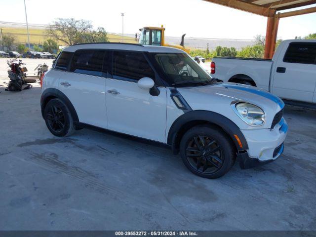  Salvage MINI Cooper S Countryman