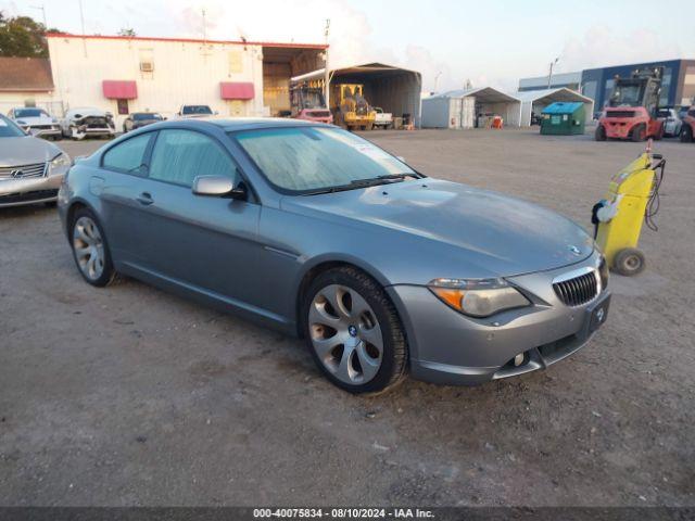  Salvage BMW 6 Series