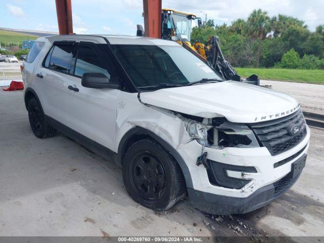  Salvage Ford Police Interceptor Utilit