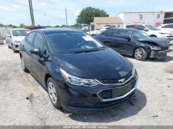  Salvage Chevrolet Cruze