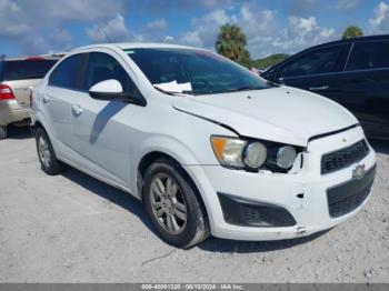  Salvage Chevrolet Sonic