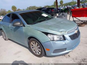  Salvage Chevrolet Cruze