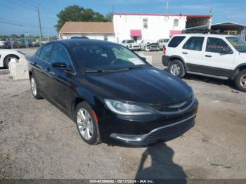  Salvage Chrysler 200