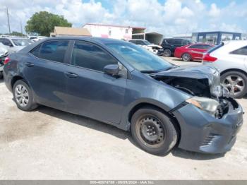  Salvage Toyota Corolla