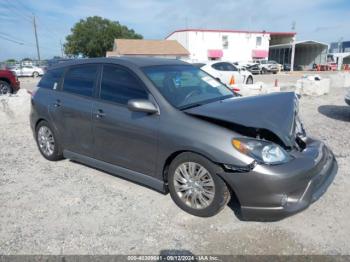  Salvage Toyota Matrix