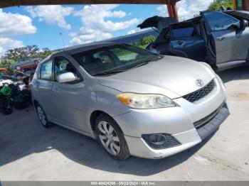  Salvage Toyota Matrix