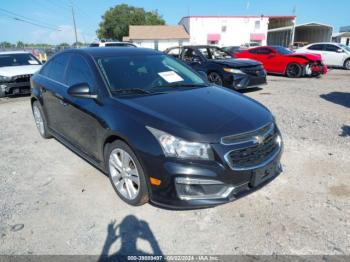  Salvage Chevrolet Cruze