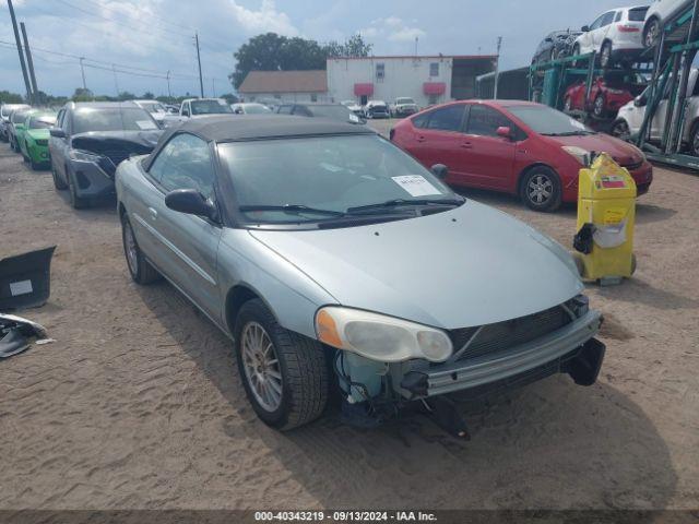  Salvage Chrysler Sebring