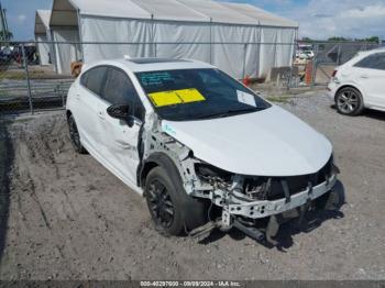  Salvage Chevrolet Cruze