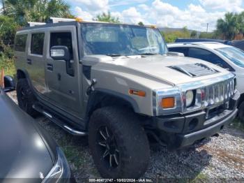  Salvage HUMMER H2 Suv