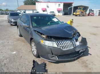  Salvage Lincoln MKZ