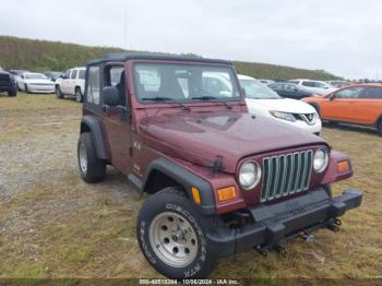  Salvage Jeep Wrangler