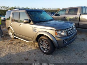  Salvage Land Rover LR4