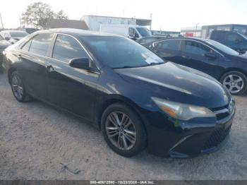  Salvage Toyota Camry