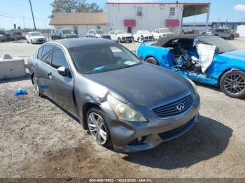  Salvage INFINITI G37