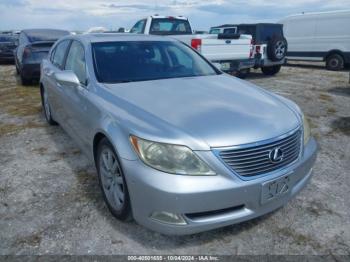  Salvage Lexus LS