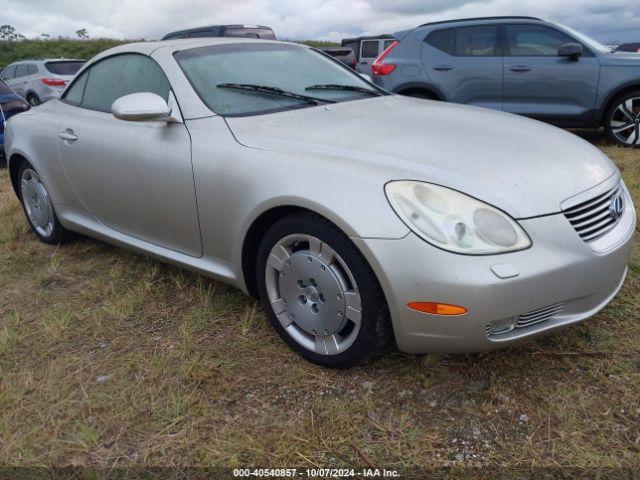  Salvage Lexus Sc