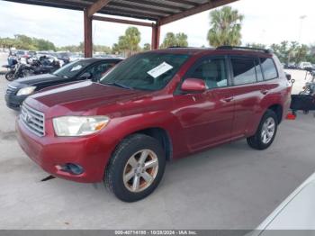  Salvage Toyota Highlander