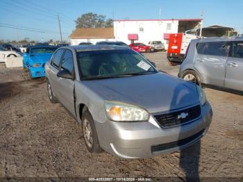  Salvage Chevrolet Malibu