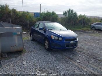  Salvage Chevrolet Sonic