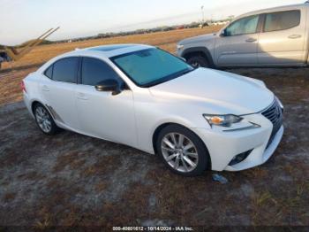  Salvage Lexus Is