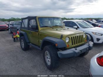  Salvage Jeep Wrangler