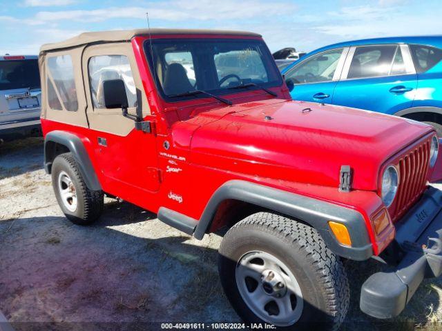  Salvage Jeep Wrangler