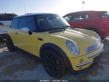  Salvage MINI Cooper