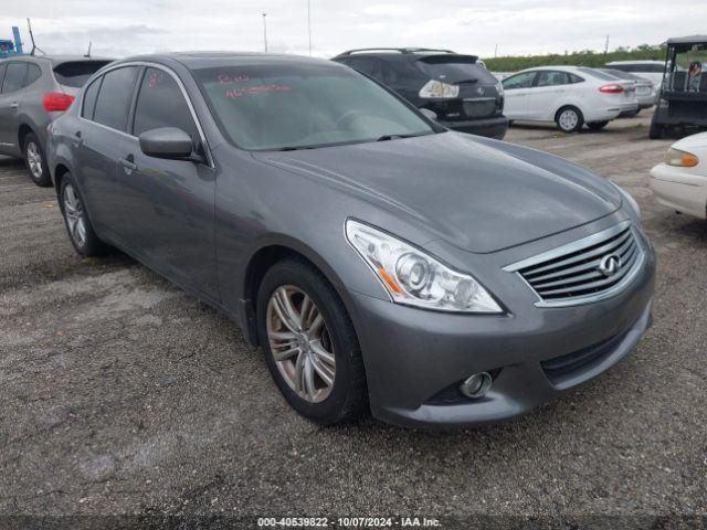  Salvage INFINITI G37x