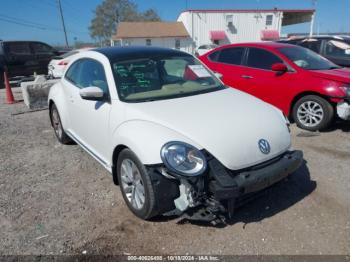  Salvage Volkswagen Beetle