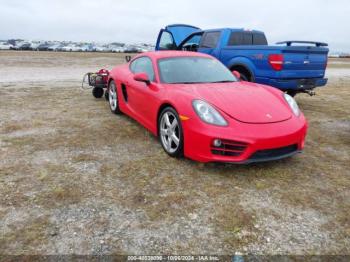  Salvage Porsche Cayman