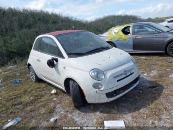  Salvage FIAT 500c