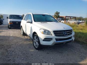  Salvage Mercedes-Benz M-Class