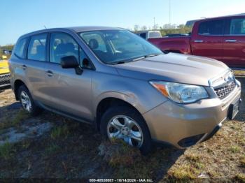  Salvage Subaru Forester