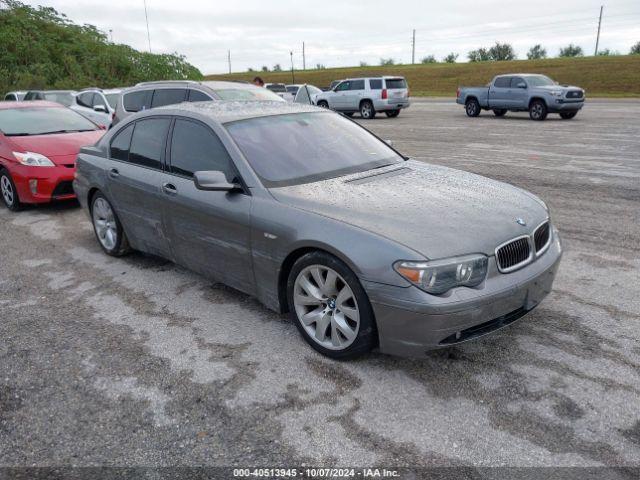  Salvage BMW 7 Series