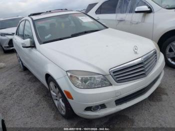  Salvage Mercedes-Benz C-Class