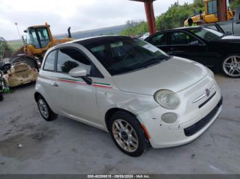  Salvage FIAT 500