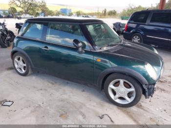  Salvage MINI Cooper