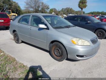  Salvage Toyota Corolla