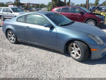  Salvage INFINITI G35