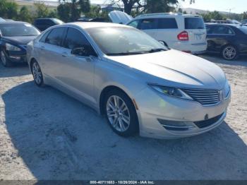  Salvage Lincoln MKZ