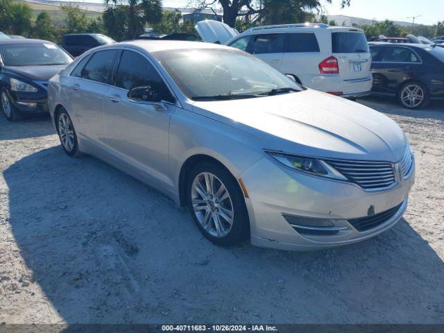  Salvage Lincoln MKZ