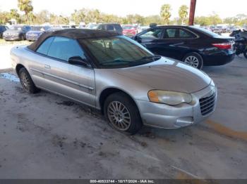  Salvage Chrysler Sebring