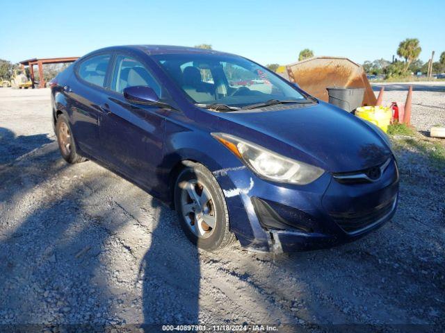  Salvage Hyundai ELANTRA