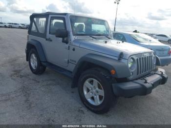  Salvage Jeep Wrangler