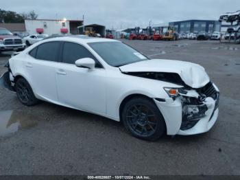  Salvage Lexus Is