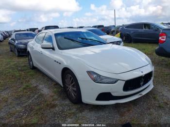  Salvage Maserati Ghibli