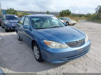  Salvage Toyota Camry