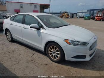  Salvage Ford Fusion